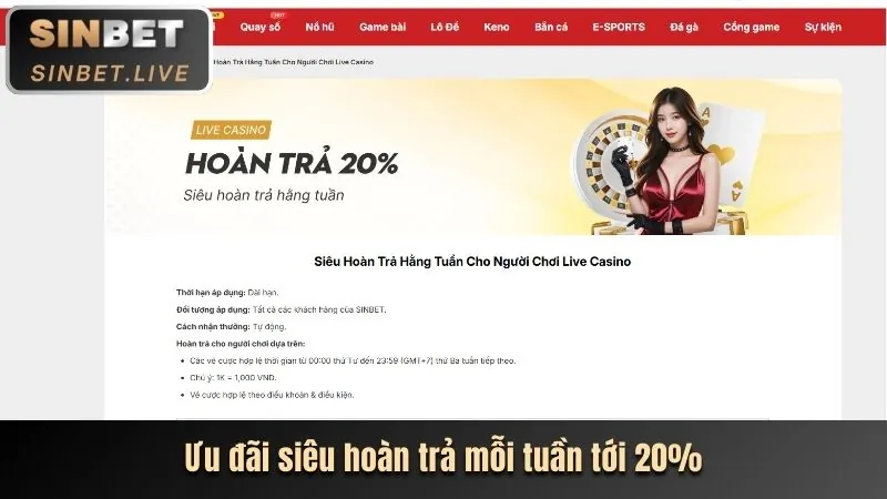 Hoàn trả thể thao hàng tuần bj39 nhà cái